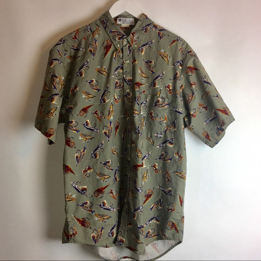 Men's Columbia SportswearShort Sleeve Botton Up XL